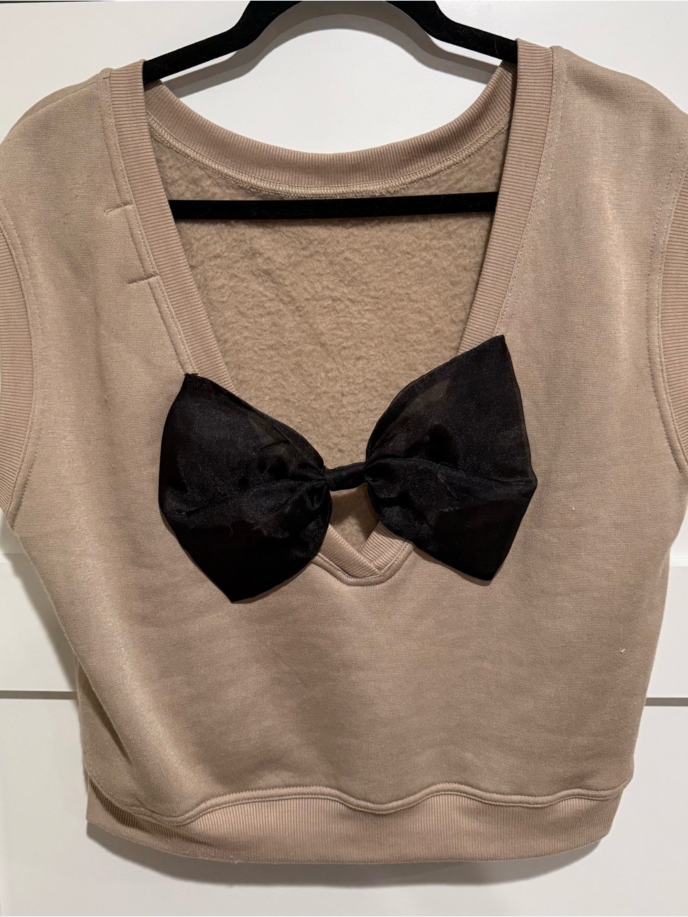 Anthropologie Sleeveless Tank Top in Taupe